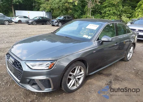 2020 Audi A4 Premium 45 Tfsi Quattro S Tronic из США, поврежденный, VIN WAUDNAF43LA045383